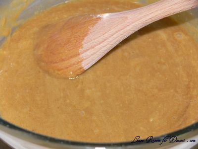 Carrot_Cake_OilandFlour Mix the oil and sugar mix in with flour mix