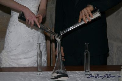 Sand Pouring Ceremony