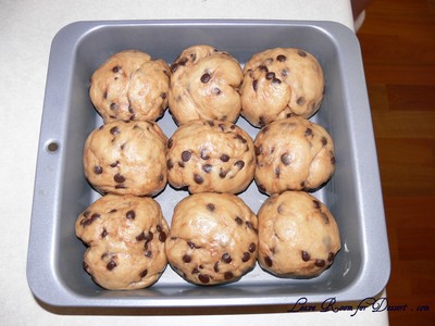 cchcb_tinrisen Buns that have risen - you could certainly leave it to rise for a bit longer