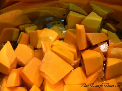 pumpkinsoup_water Stir occasionally to make sure all pumpkin is cooked evenly