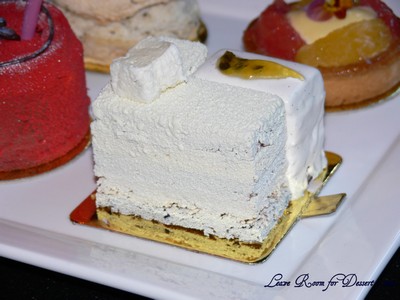 “6/11/81″ - Milk passion caramel mousse, lime creme, passionfruit marshmallow, coconut crunch and brownie.