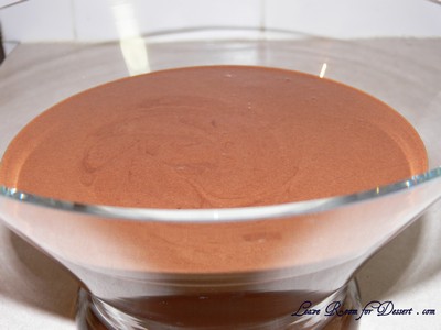 chocmousse-03 The one that didn't work... because the chocolate mix was too hot.