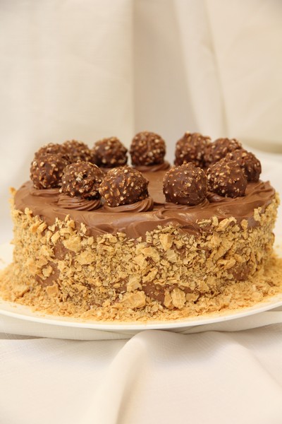 Ferrero Rocher Cake
