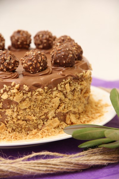 Ferrero Rocher Cake