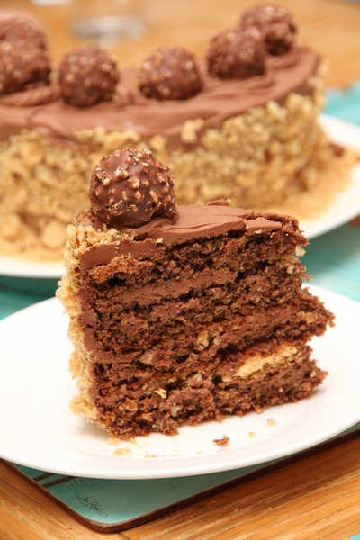 Ferrero Rocher Cake