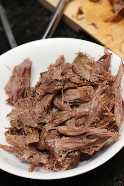 Five Hour Roasted Lamb with Beans and Olives