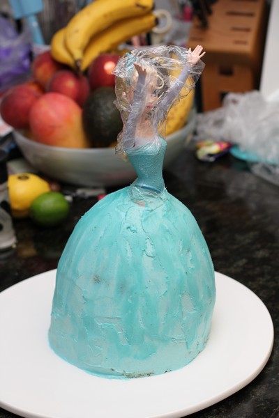 Elsa Cake smoothed